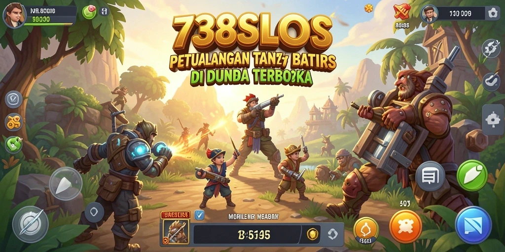 Gameplay seru dan menantang di dunia terbuka 738SLOTS.
