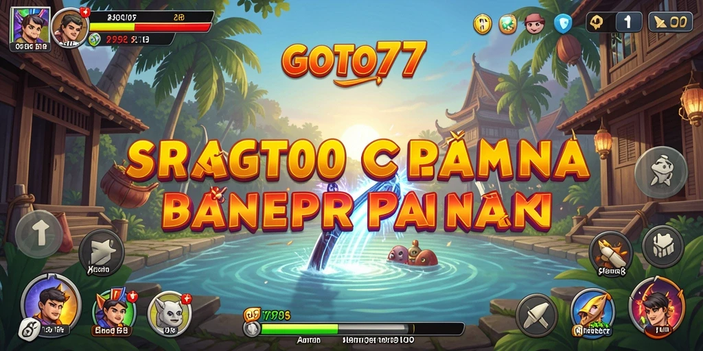 Tampilan gameplay GOTO77 yang mendebarkan dan strategis.