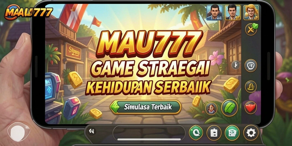 Screenshot gameplay MAU777 menampilkan interaksi karakter dalam simulasi yang menarik.
