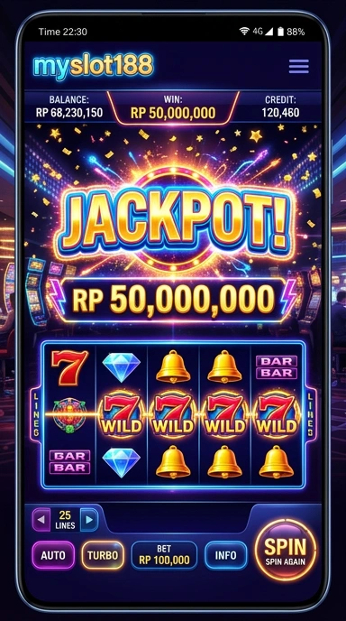 Screenshot fitur pencarian cepat di aplikasi myslot188.
